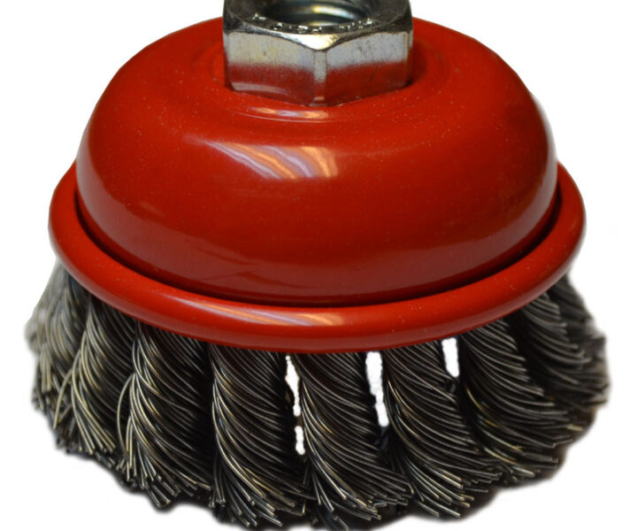 برس کاسه ای بافته