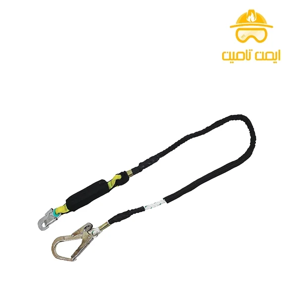 بند طناب دو سر قلاب ضد شوک دار A112