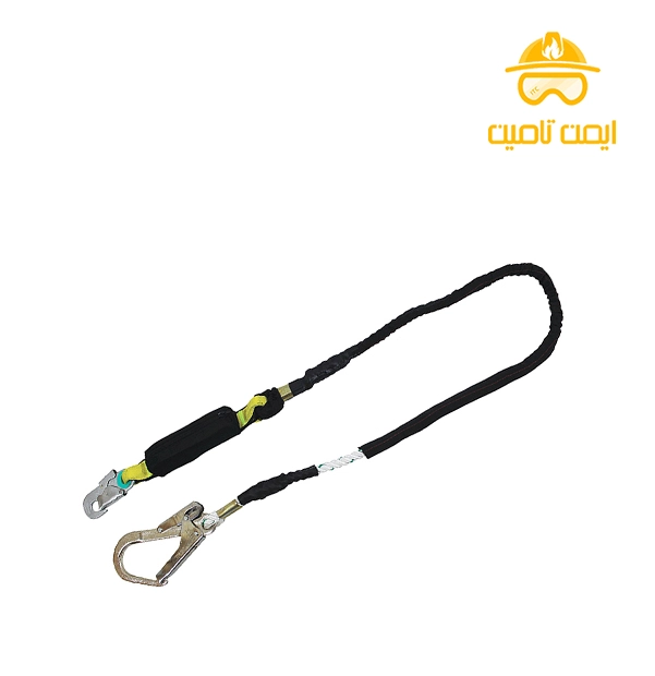 بند طناب دو سر قلاب ضد شوک دار A112