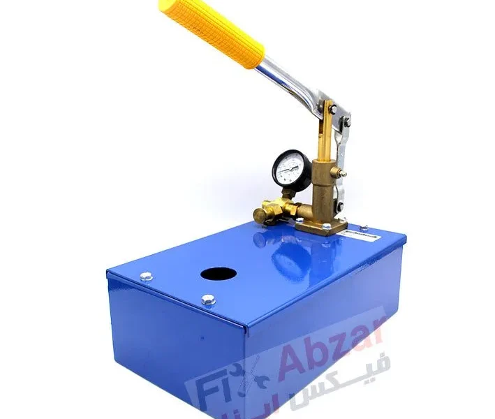 تست پمپ ۲۵۰ بار برقی (تست لوله هیدرواستاتیک)