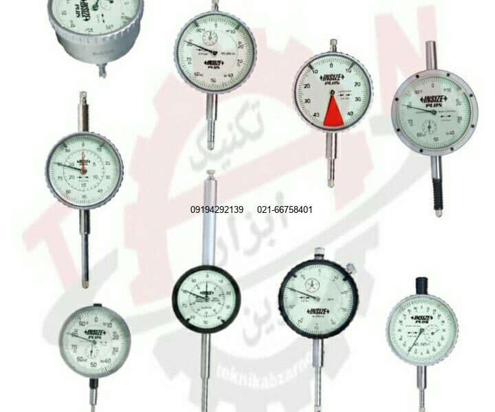 ساعت اندیکاتور (INDICATORS) عقربه ای INSIZE مدل ۲۸۹۲-۱۰