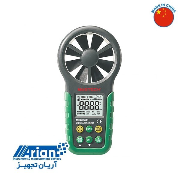 سرعت سنج باد/فلومتر مستک مدل MS6252B