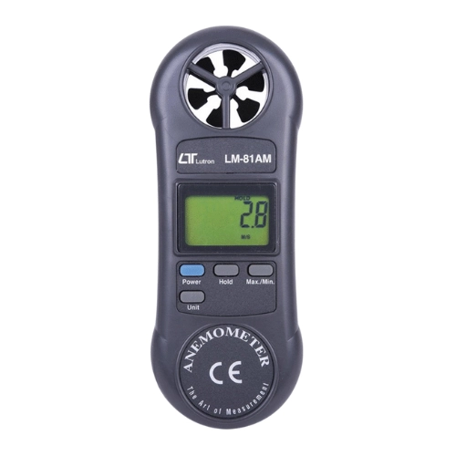 سرعت سنج/بادسنج/آنومتر باد لوترون مدل LM-81AM