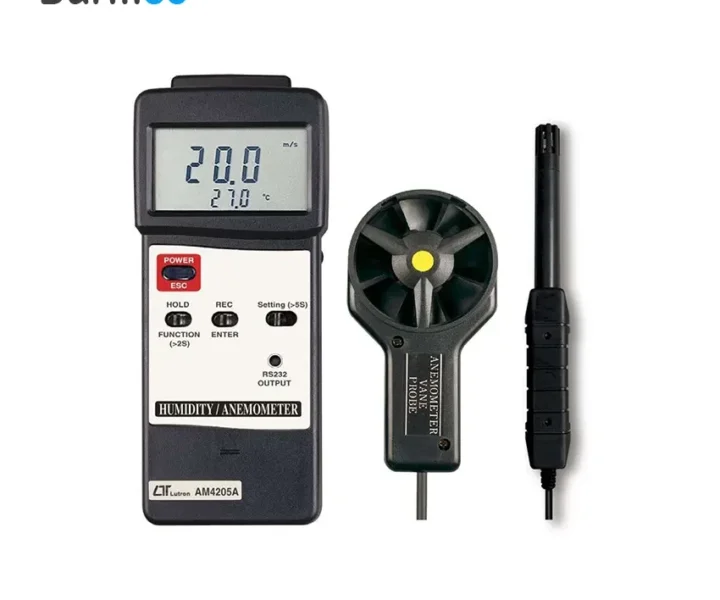 سرعت سنج/بادسنج/آنومتر لوترون مدل AM-4205A
