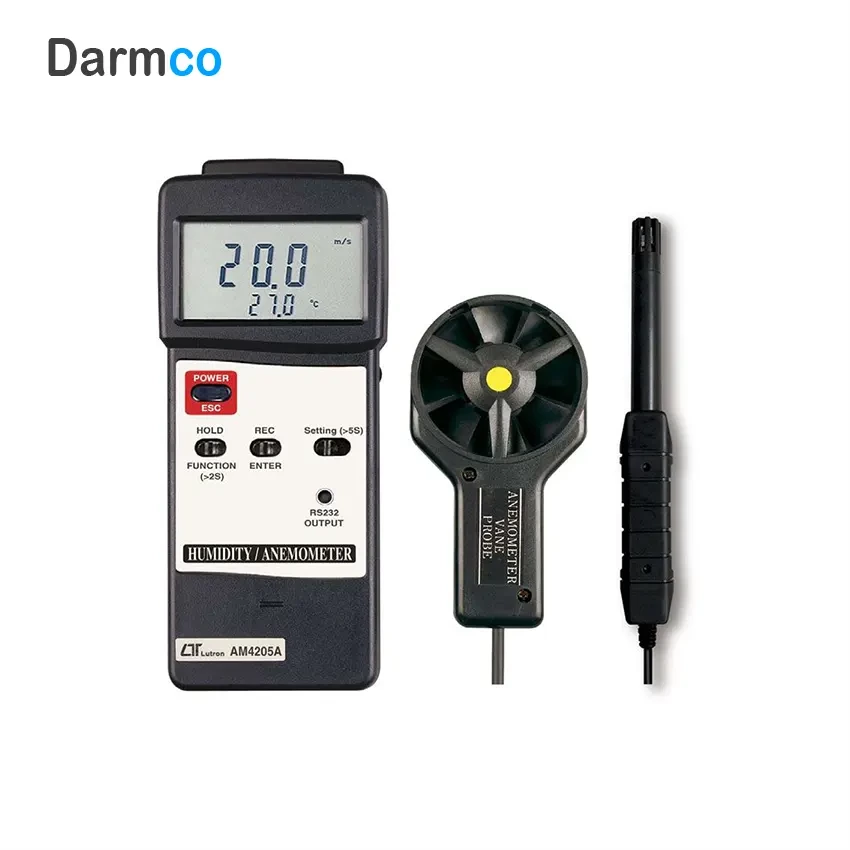 سرعت سنج/بادسنج/آنومتر لوترون مدل AM-4205A