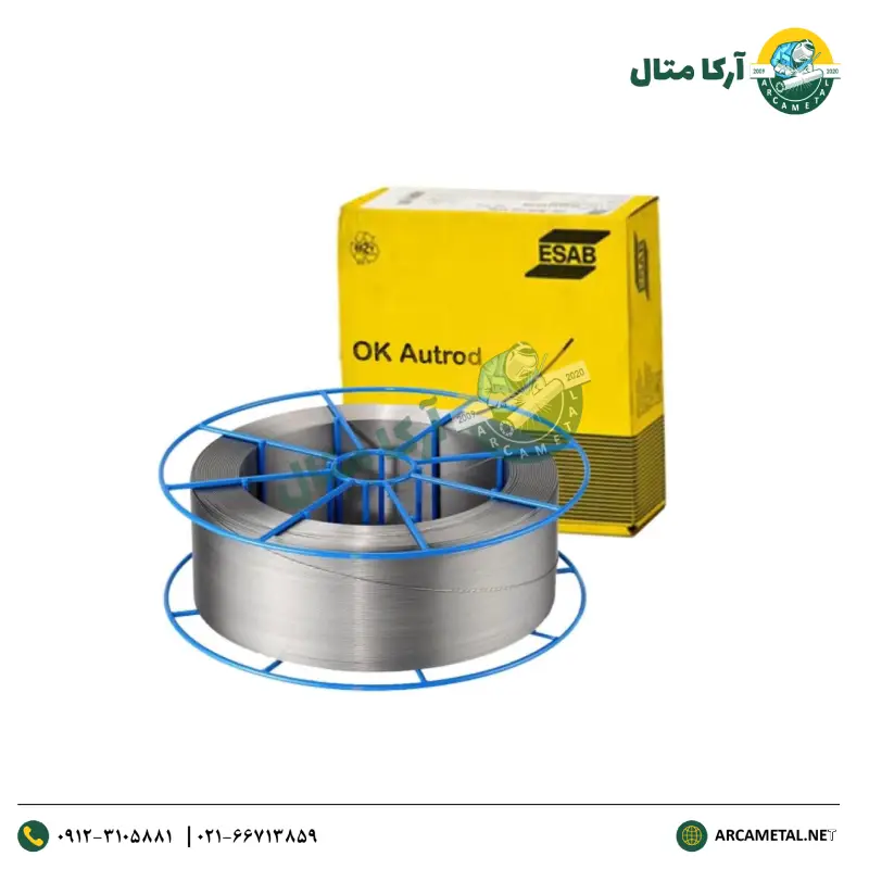 سیم حلقه پایه نیکل و پایه مس ایساب OK Autrod 19.82