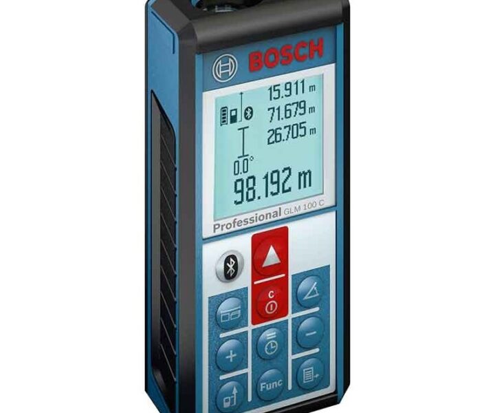 متر لیزری ۱۰۰ متری (دارای بلوتوث) GLM 100 C