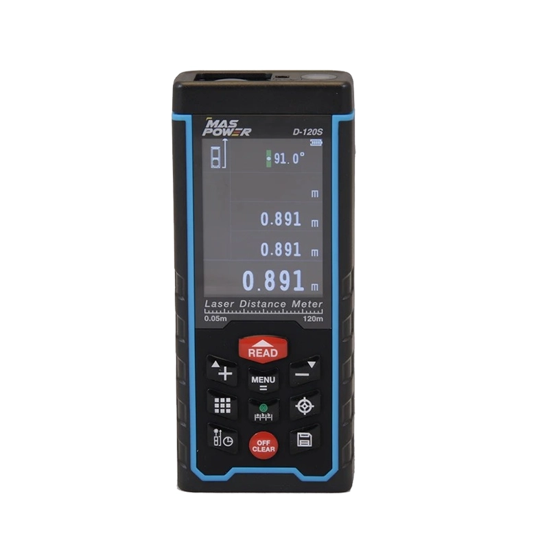 متر لیزری ۱۲۰ متر MasPower مدل D-120s
