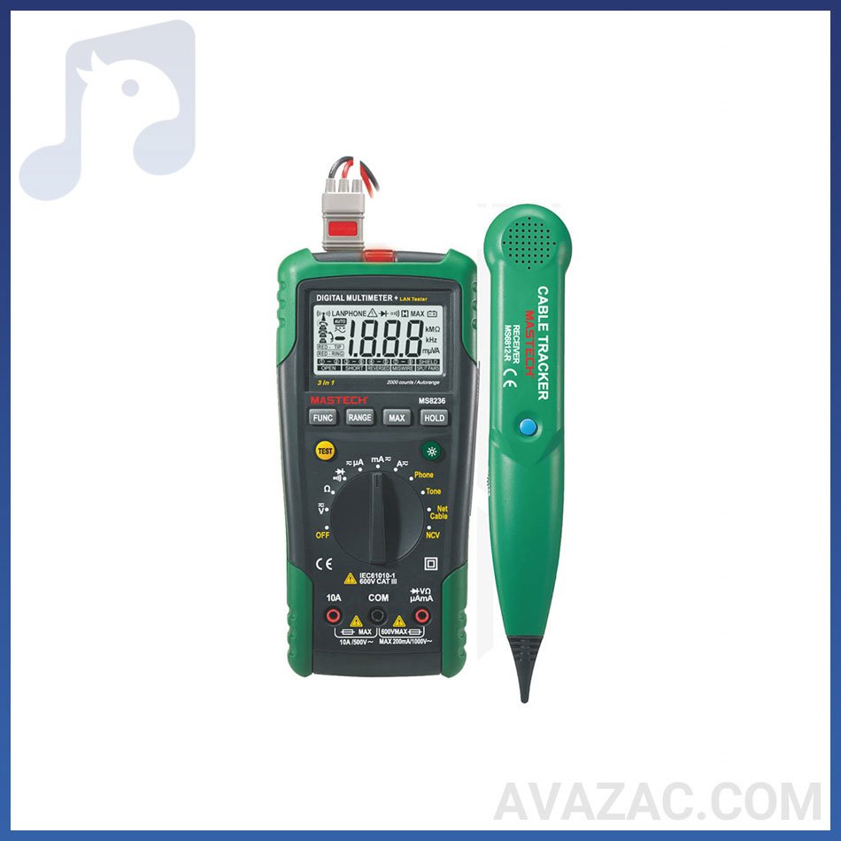 مولتی متر – تستر تلفن دیجیتال مستک مدل MS8236