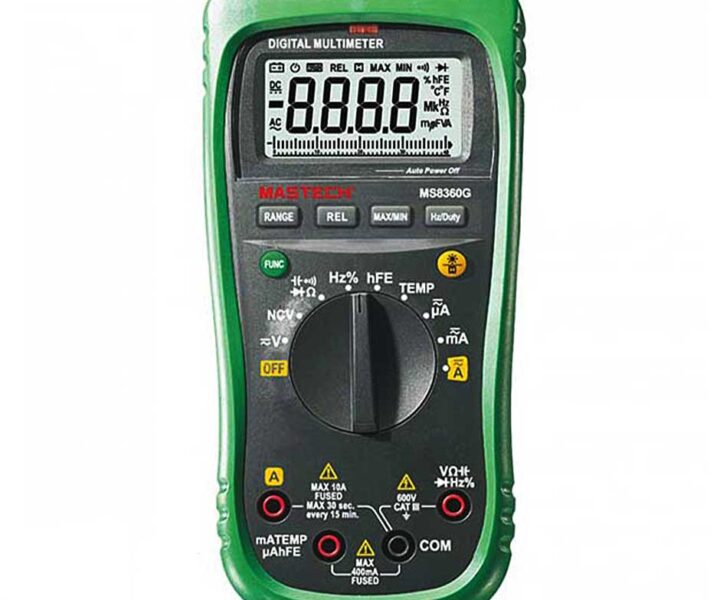 مولتی متر دیجیتال الکترونیکی مستک مدل MS8360G