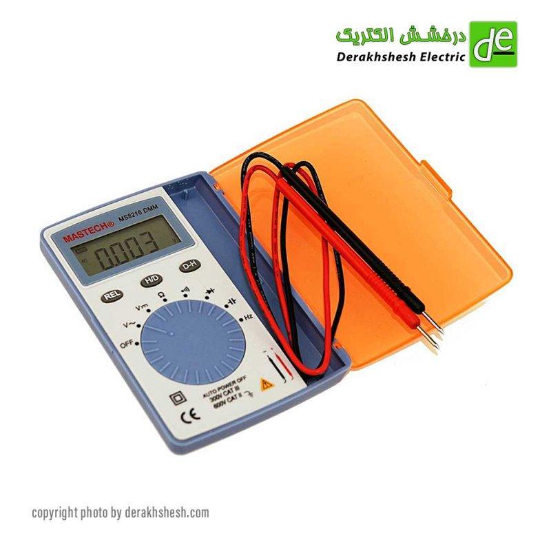 مولتی متر دیجیتال جیبی مستک مدل MS8216