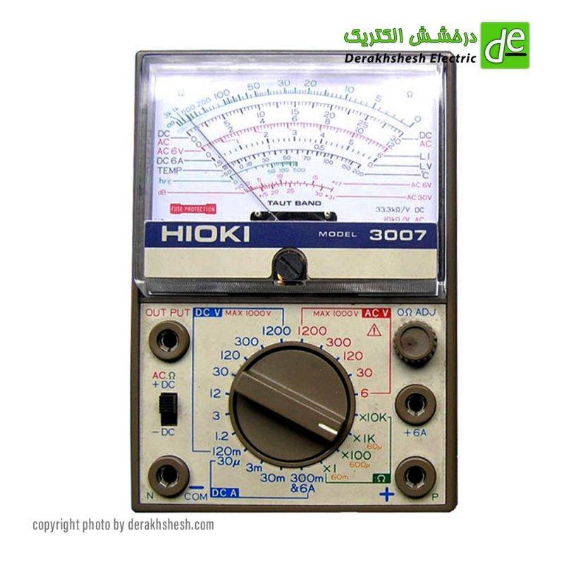 مولتی متر عقربه ای هیوکی مدل ۳۰۰۷