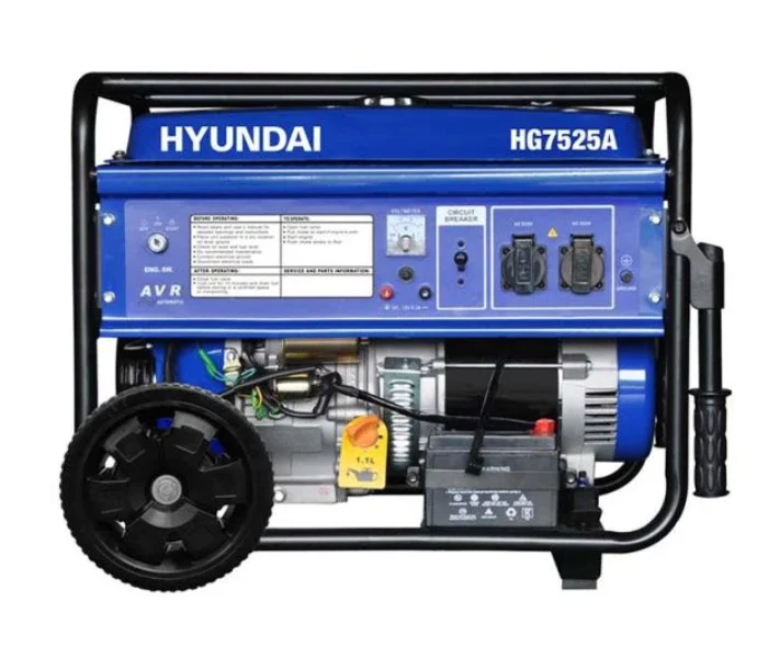 ژنراتور بنزینی ۷٫۵ کیلووات مدل HG7525