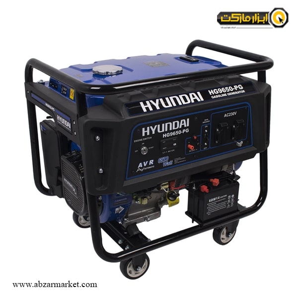 ژنراتور ۶٫۵ کیلووات مدل HG9650-PG