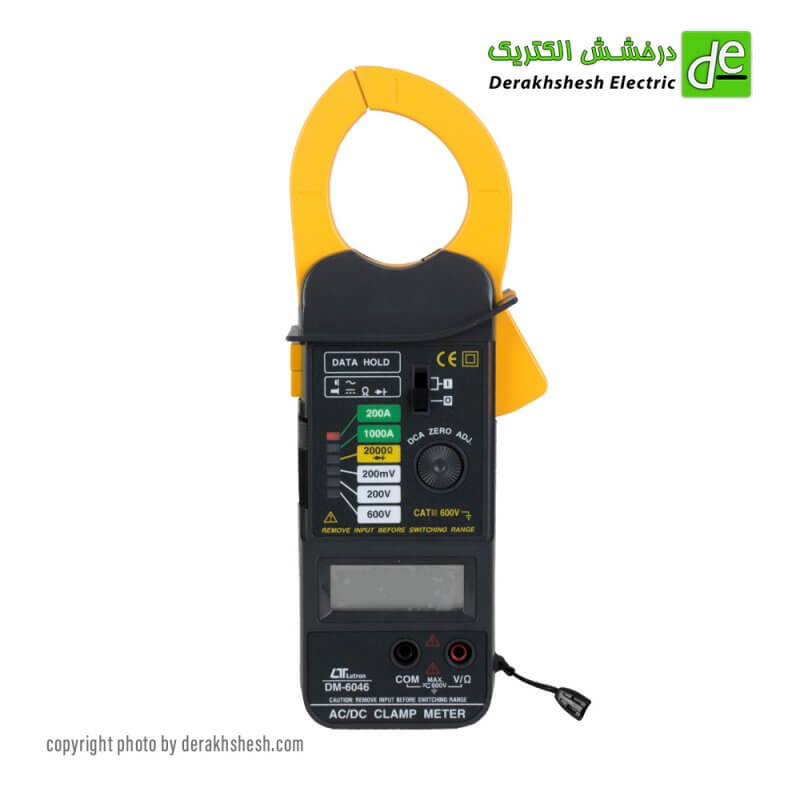 کلمپ آمپر متر لوترون مدل DM-6046