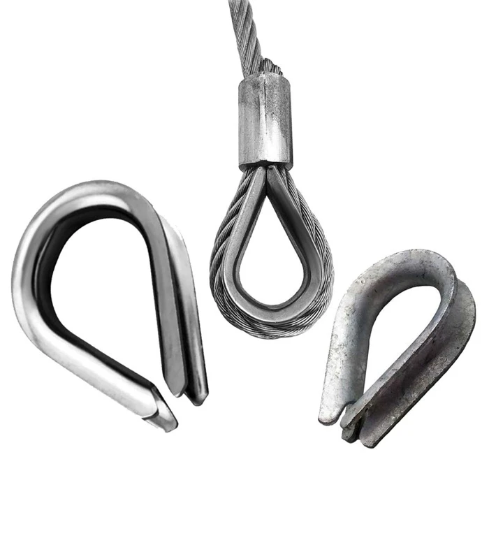 (گوشواره فولادی) WIRE ROPE THIMBLE
